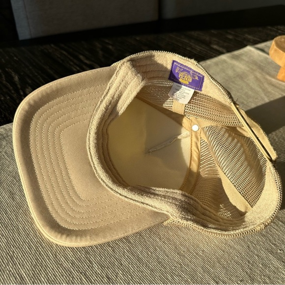 Coney Island Picnic from Urban Outfitters Snap Back Trucker Hat in Beige/Tan - Picture 3 of 5